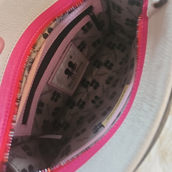 Min & Mon Pink and Black Crossbody Bag - Picture 11 of 11